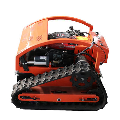 качество  Mini Crawler 4-Stroke Lathe Lawn Mower Grass Blade Robot Remote Control Zero Mower For Agricultural Machinery завод